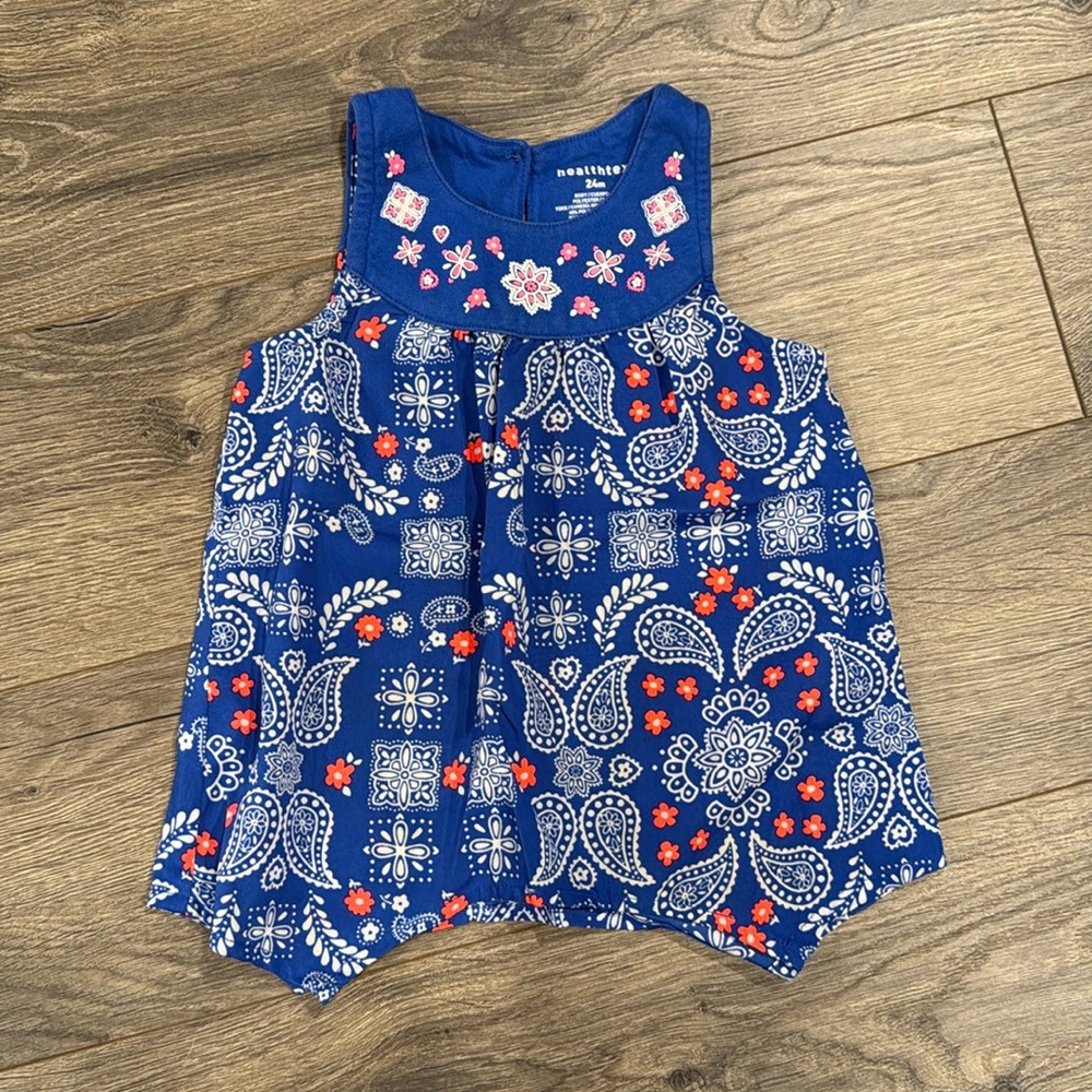Healthtex girls tank top. Size 24 months.